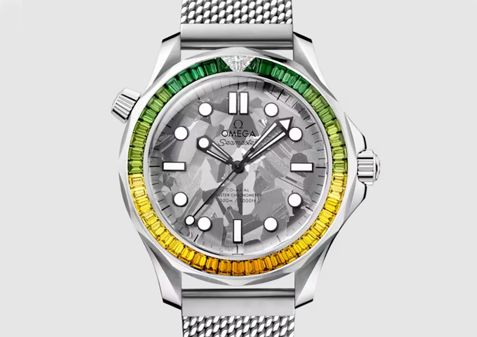  The 60 Years Of James Bond Seamaster in white gold 
