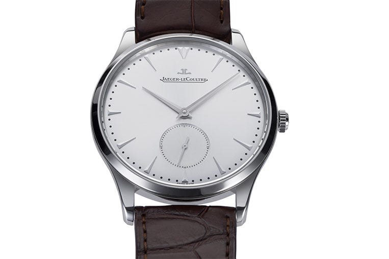 The Jaeger-LeCoultre Master Ultra Thin in steel