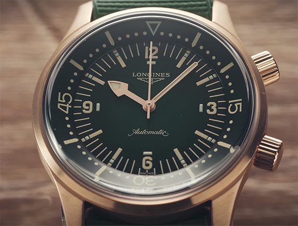 Review: Longines Legend Diver Bronze